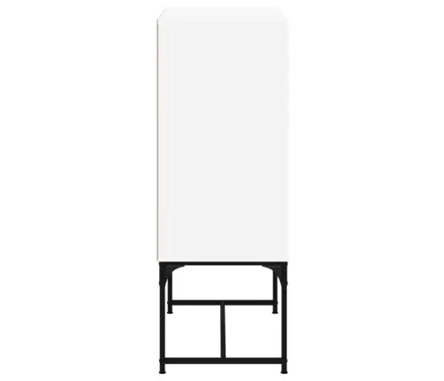 Skapītis Ar Stikla Durvīm, Balts, 69X37X100 Cm Vidaxl