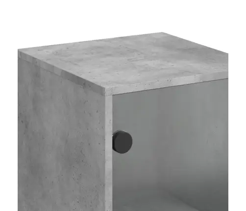 Augstais Skapis Ar Stikla Durvīm, Betona Pelēks, 35X37X120 Cm Vidaxl Augstais Skapis Ar Stikla Durvīm, Betona Pelēks, 35X37X120 Cm Vidaxl