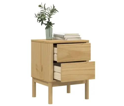 Naktsskapītis, Vaska Brūns, 45X39X57 Cm, Priedes Masīvkoks Vidaxl Naktsskapītis, Vaska Brūns, 45X39X57 Cm, Priedes Masīvkoks Vidaxl