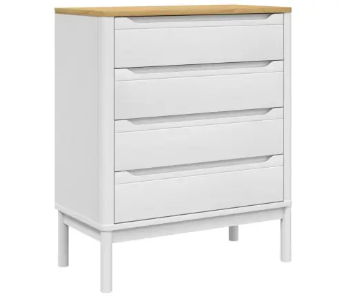 Kummut "Floro" Valge, Männipuit