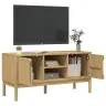Televizora Skapis Floro, Brūns 114X43X55 Cm, Priedes Masīvkoks Vidaxl Televizora Skapis Floro, Brūns 114X43X55 Cm, Priedes Masīvkoks Vidaxl
