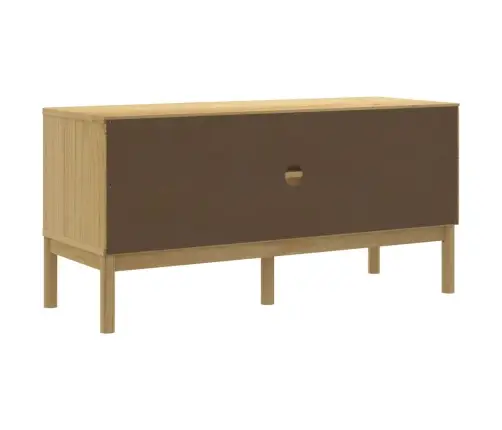 Televizora Skapis Floro, Brūns 114X43X55 Cm, Priedes Masīvkoks Vidaxl Televizora Skapis Floro, Brūns 114X43X55 Cm, Priedes Masīvkoks Vidaxl