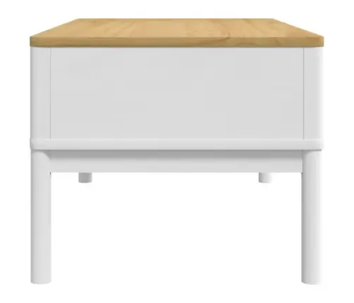 Kohvilaud "Floro" Valge, 99 X 55,5 X 45 cm Männipuit