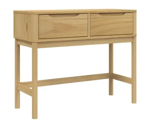 Konsolinis Staliukas Floro, Vaško Rudas, 89,5X36,5X73cm Pušis Konsolinis Staliukas Floro, Vaško Rudas, 89,5X36,5X73cm Pušis