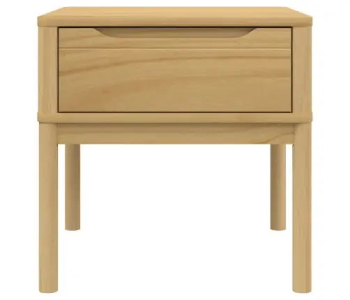 Lampas Galdiņš Floro, Brūns, 55X55X54 Cm, Priedes Masīvkoks Vidaxl