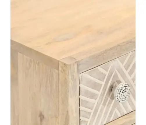 Puhvetkapp, 55 X 30 X 76 cm Mangopuit Ja Raud