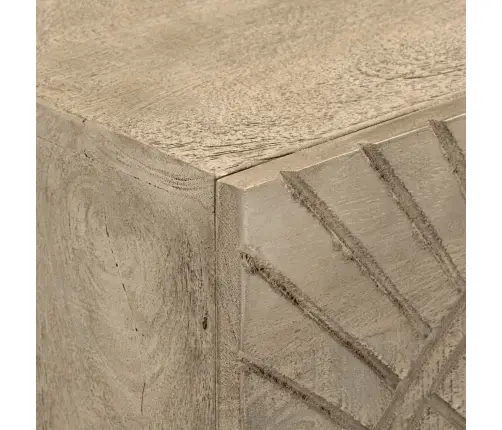 Komoda Su Stalčiais, 55X30X76cm Mango Masyvas Ir Geležis