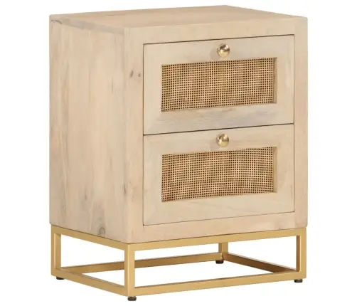 Öökapp, 40 X 30 X 50 cm Mangopuit Ja Raud