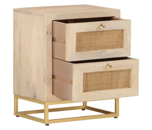 Öökapp, 40 X 30 X 50 cm Mangopuit Ja Raud