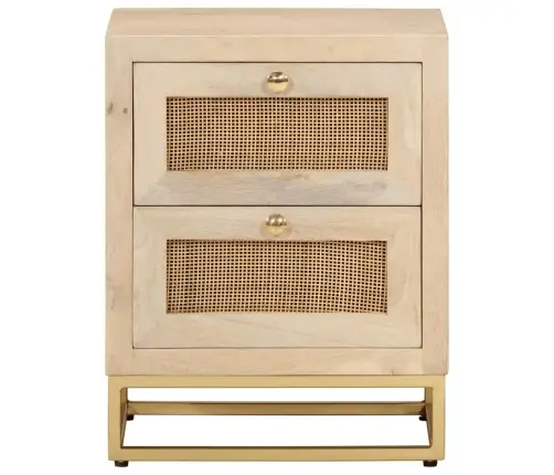 Öökapp, 40 X 30 X 50 cm Mangopuit Ja Raud