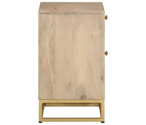 Öökapp, 40 X 30 X 50 cm Mangopuit Ja Raud