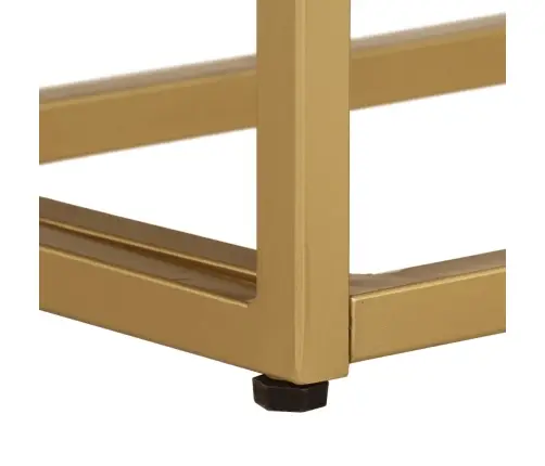 Konsoles Galdiņš, 90X30X76 Cm, Mango Koks, Dzelzs Vidaxl