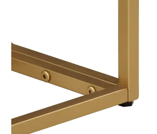 Konsoles Galdiņš, Melns, 90X30X76 Cm, Mango Koks, Dzelzs Vidaxl