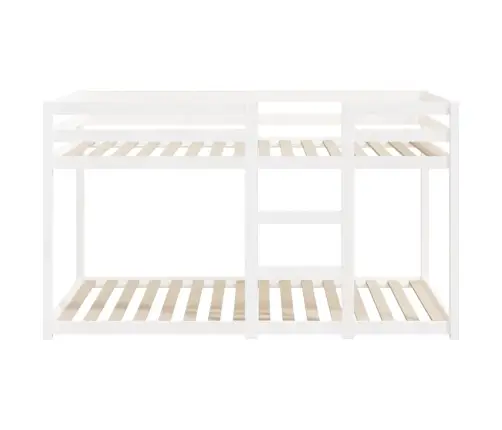 Narivoodi, Valge, 90 X 190 cm Männipuit