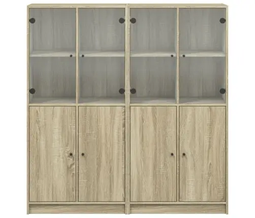 Grāmatu Plaukts Ar Durvīm, Ozola Krāsa, 136X37X142 Cm, Koks Vidaxl Grāmatu Plaukts Ar Durvīm, Ozola Krāsa, 136X37X142 Cm, Koks Vidaxl