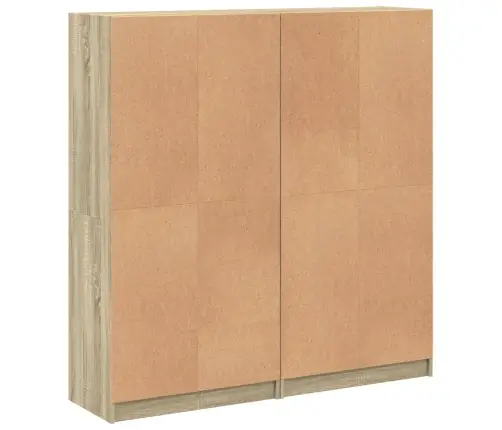 Grāmatu Plaukts Ar Durvīm, Ozola Krāsa, 136X37X142 Cm, Koks Vidaxl Grāmatu Plaukts Ar Durvīm, Ozola Krāsa, 136X37X142 Cm, Koks Vidaxl