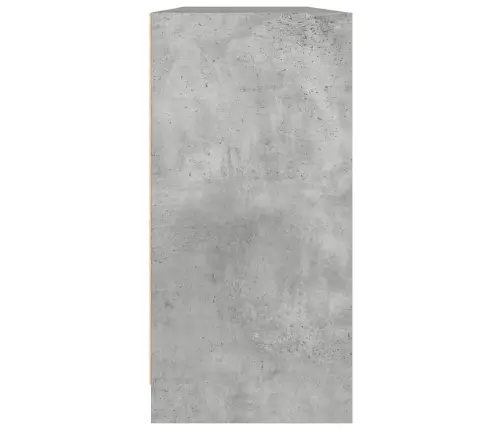 Ustega Raamaturiiul, Betoonhall, 204X37X75 cm Tehispuit