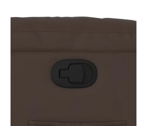 Atpūtas Krēsls, Paceļams, Atgāžams, Brūna Mākslīgā Āda Vidaxl