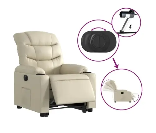 Elektriline Püstitõusmist Toetav Tugitool, Kreemjas