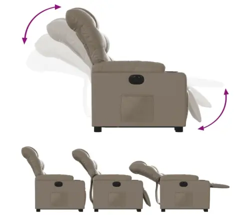 Elektrisks Atpūtas Krēsls Paceļams Kapučīno Krāsas Mākslīgā Āda Vidaxl Elektrisks Atpūtas Krēsls Paceļams Kapučīno Krāsas Mākslīgā Āda Vidaxl