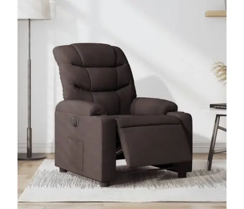 Elektriline Tugitool, Tumepruun, Kangas