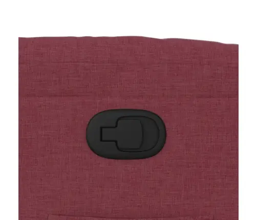 Püsti Tõusmist Toetav Tugitool, Veinipunane, Kangas