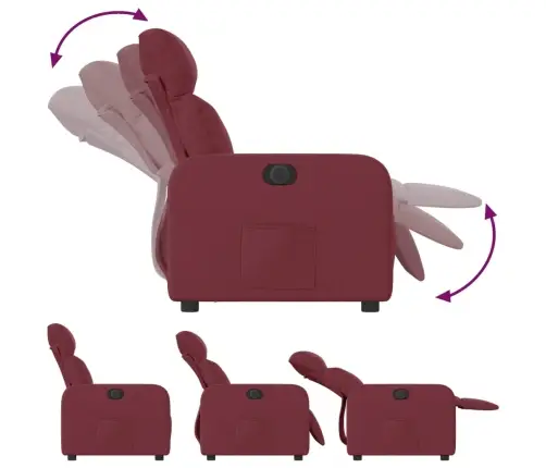 Elektriline Tugitool, Veinipunane, Kangas