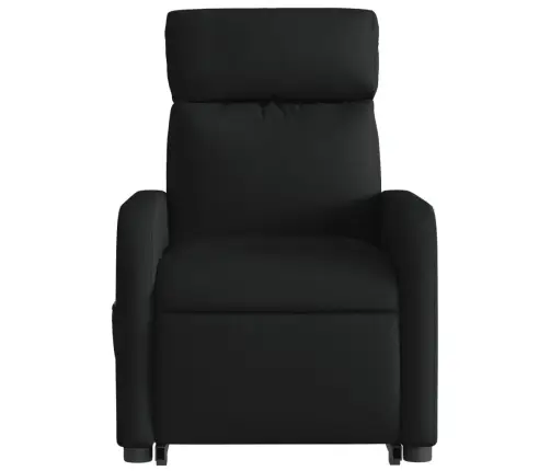 Atpūtas Krēsls, Paceļams, Atgāžams, Melns Audums Vidaxl