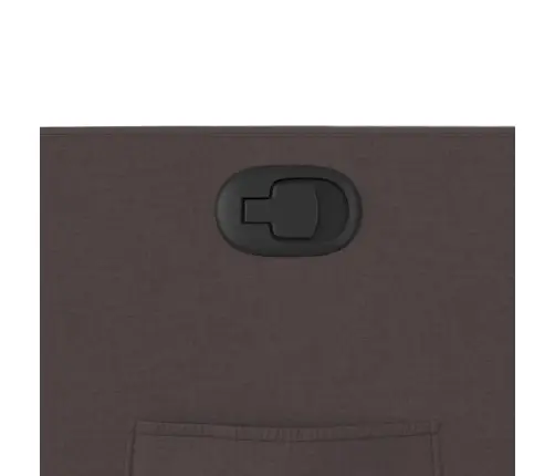 Atpūtas Krēsls, Paceļams, Atgāžams, Tumši Brūns Audums Vidaxl Atpūtas Krēsls, Paceļams, Atgāžams, Tumši Brūns Audums Vidaxl