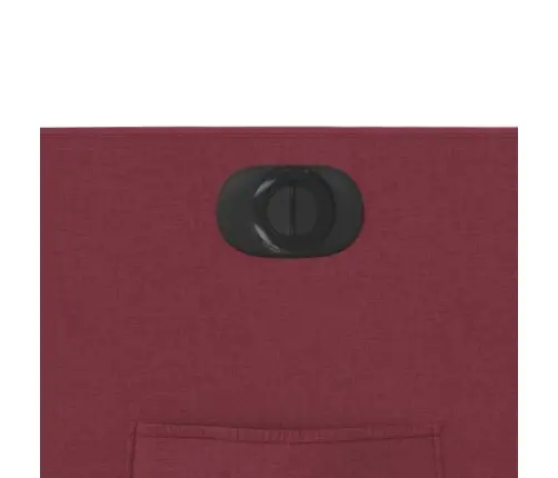 Elektrisks Atpūtas Krēsls, Paceļams/Atgāžams, Vīnsarkans Audums Vidaxl