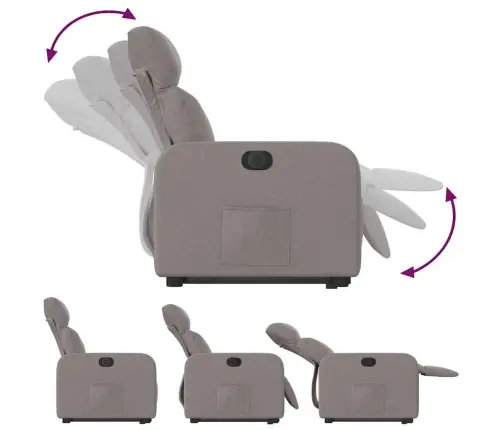 Elektriline Püstitõusmist Toetav Tugitool, Pruunikashall