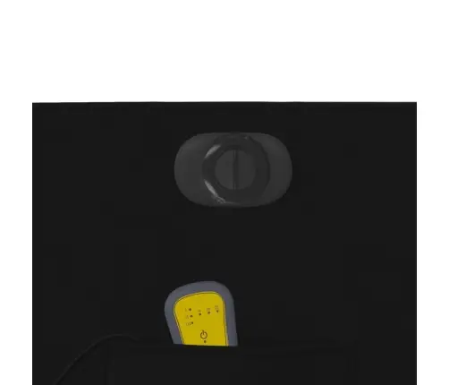 Elektriline Püstitõusmist Toetav Massaažitool, Must, Kangas