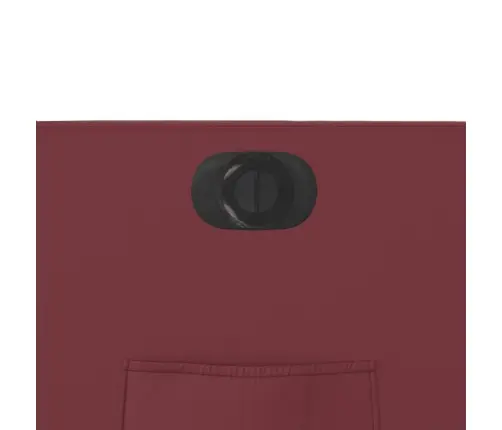 Elektrisks Atpūtas Krēsls, Atgāžams, Vīnsarkana Mākslīgā Āda Vidaxl