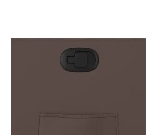 Atpūtas Krēsls, Paceļams, Atgāžams, Brūna Mākslīgā Āda Vidaxl