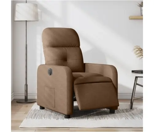 Elektriline Tugitool, Pruun, Kangas