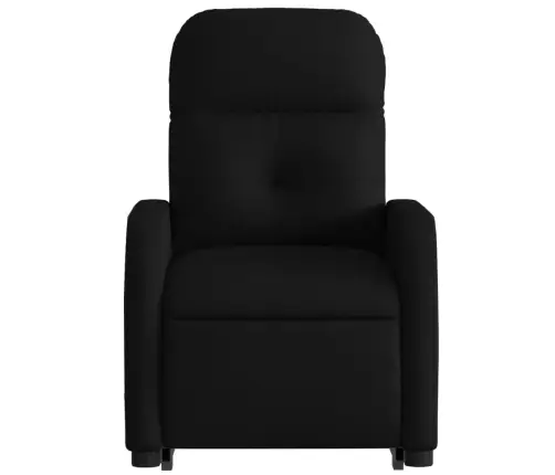 Atpūtas Krēsls, Paceļams, Atgāžams, Melns Audums Vidaxl