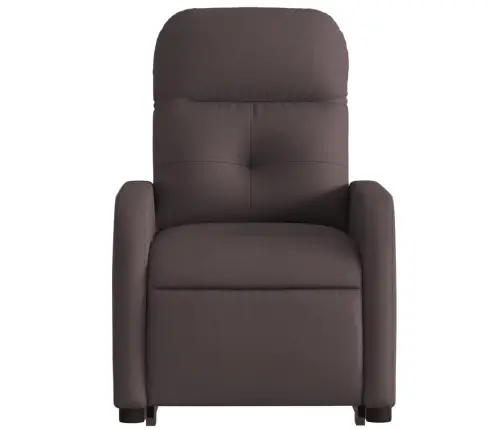 Püsti Tõusmist Toetav Tugitool, Tumepruun, Kangas