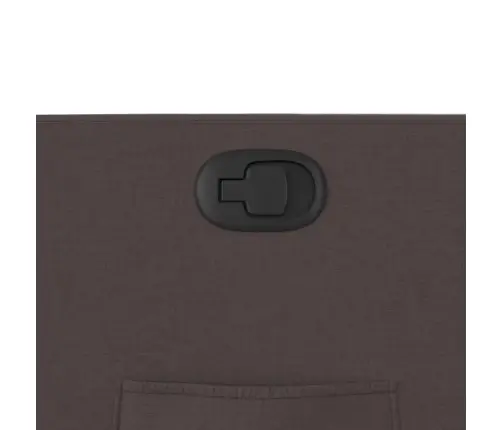 Püsti Tõusmist Toetav Tugitool, Tumepruun, Kangas