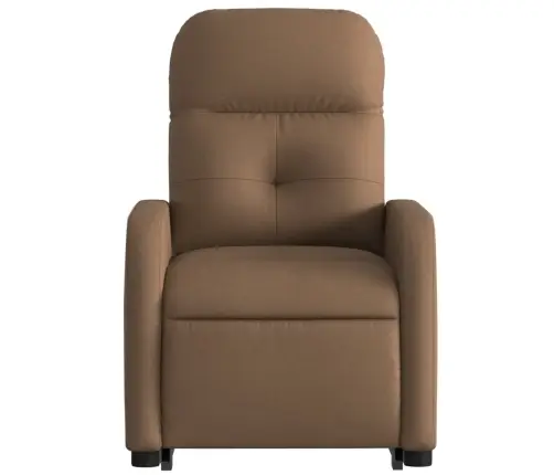 Elektriline Püsti Tõusmist Toetav Tugitool, Pruun, Kangas