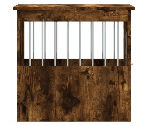 Narvas Šunims, Dūminio Ąžuolo, 45X62X59cm Apdirbta Mediena