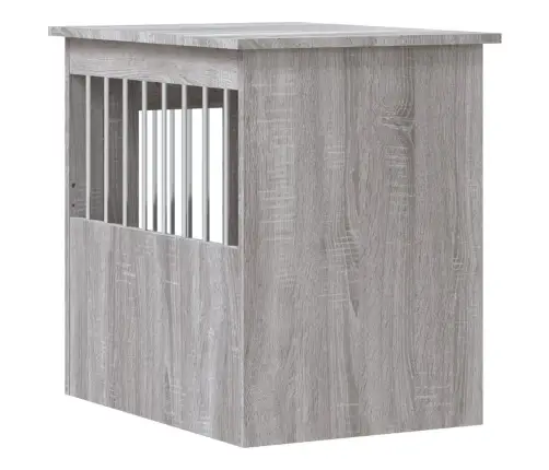 Narvas Šunims, Pilkas Ąžuolo, 45X62X59cm Apdirbta Mediena