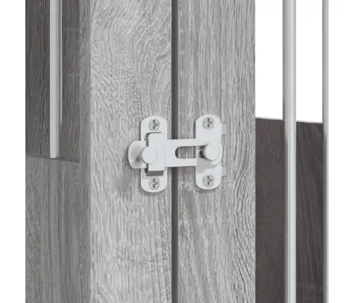 Narvas Šunims, Pilkas Ąžuolo, 45X62X59cm Apdirbta Mediena