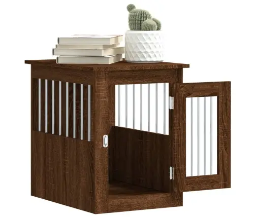 Narvas Šunims, Rudas Ąžuolo, 45X62X59cm Apdirbta Mediena