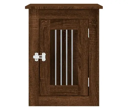 Narvas Šunims, Rudas Ąžuolo, 45X62X59cm Apdirbta Mediena