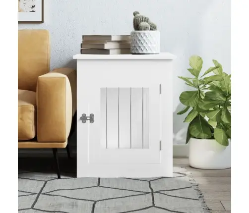 Koerapuur, Valge, 55 X 75 X 65 cm Tehispuit