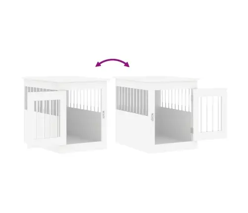 Koerapuur, Valge, 55 X 75 X 65 cm Tehispuit