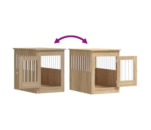 Koerapuur, Sonoma Tamm, 55 X 80 X 68 cm Tehispuit