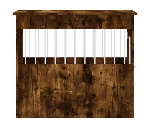 Suņu Būris, Ozolkoka Krāsa, 55X80X68 Cm, Inženierijas Koks Vidaxl