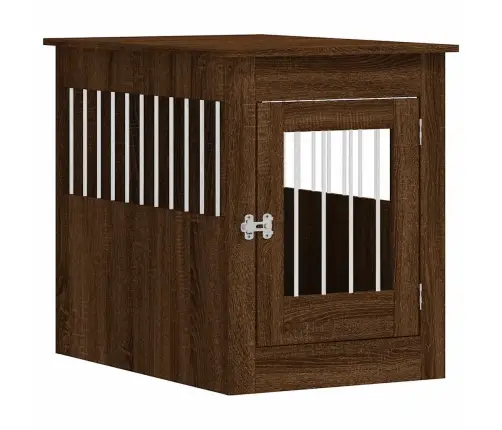 Narvas Šunims, Rudas Ąžuolo, 55X80X68cm Apdirbta Mediena