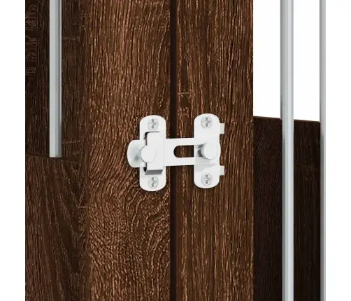 Narvas Šunims, Rudas Ąžuolo, 55X80X68cm Apdirbta Mediena